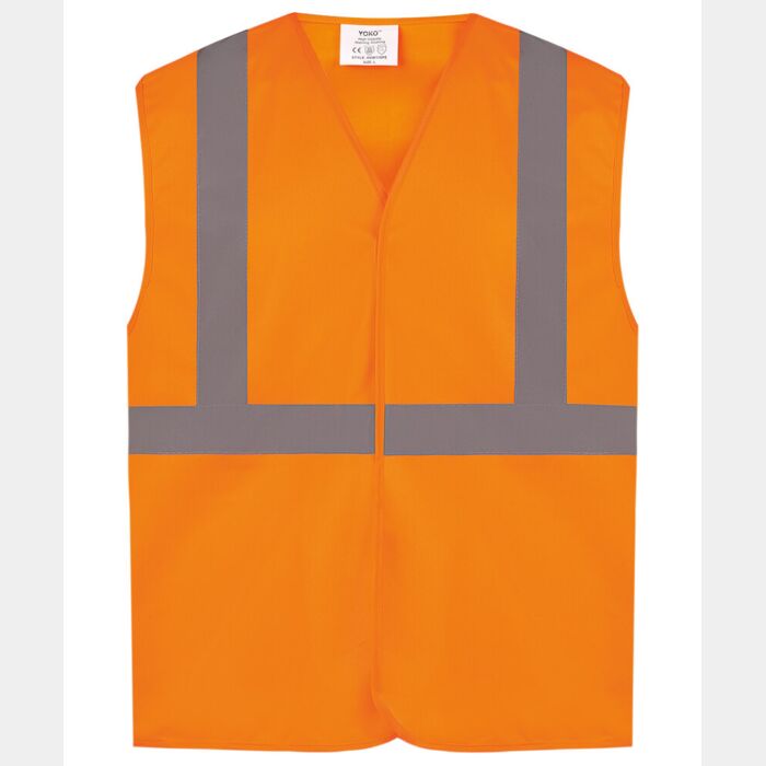 Yoko Hi-vis railway waistcoat class 2 (HVW118PE) YK103 Hi-vis railway waistcoat class 2 (HVW118PE) Thumbnail
