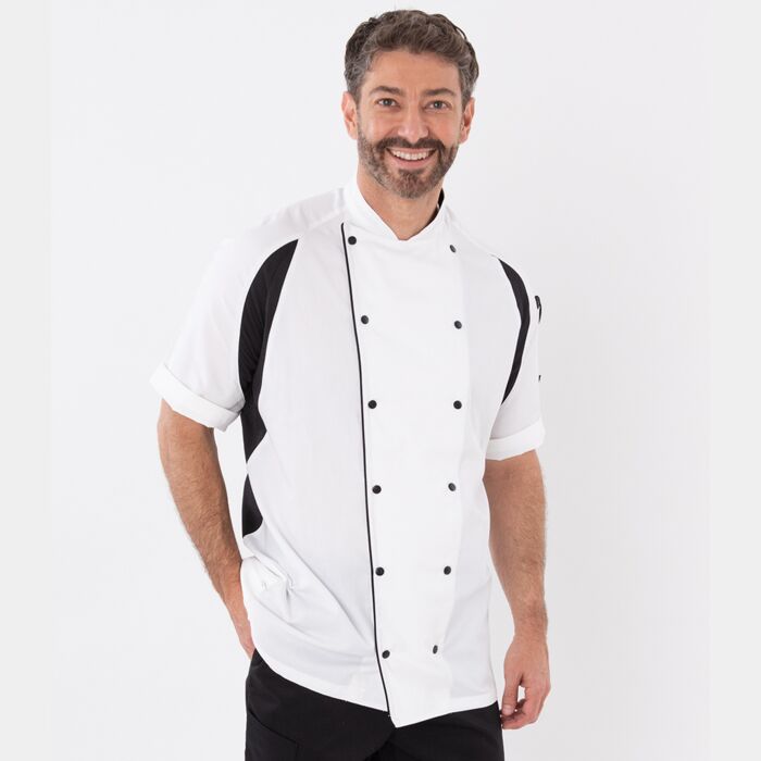 Le Chef Le Chef Short Sleeve Executive Jacket LE003 Le Chef Short Sleeve Executive Jacket Thumbnail
