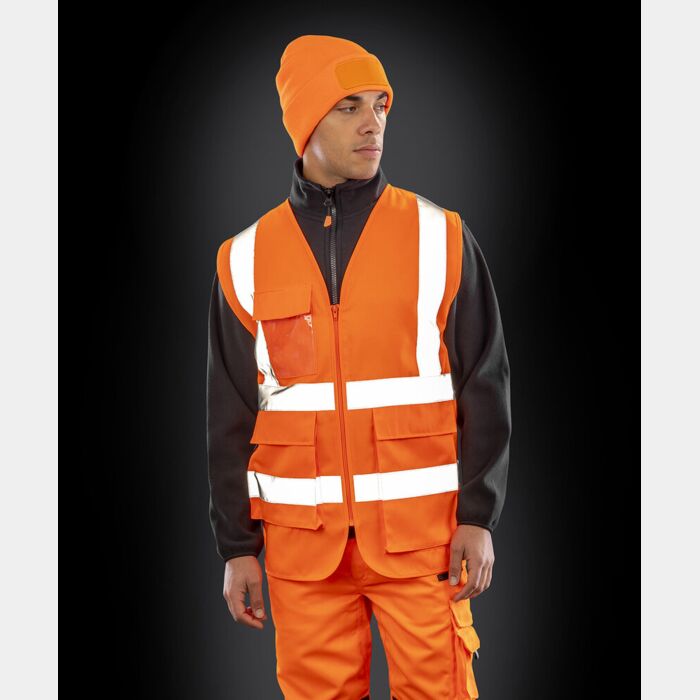 Result Safeguard Heavy duty polycotton security vest R477X Heavy duty polycotton security vest Thumbnail