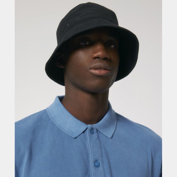 Bucket hat with metal eyelets (STAU893) Thumbnail