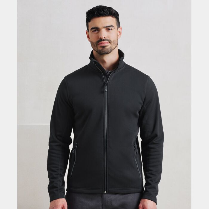 Premier Men's spun dyed sustainable zip-through sweatshirt PR808 Men's spun dyed sustainable zip-through sweatshirt Thumbnail
