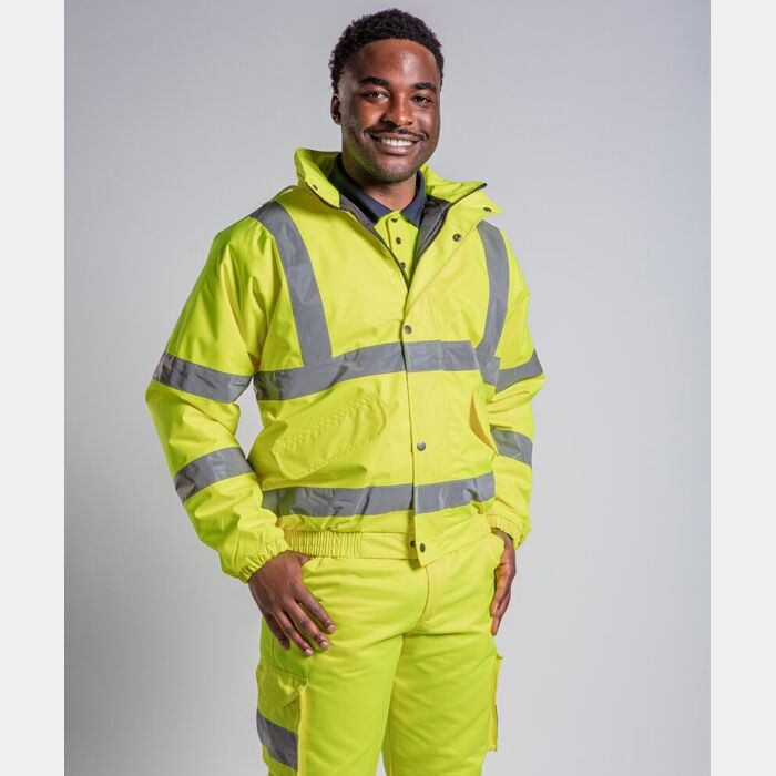 High visibility bomber jacket Thumbnail