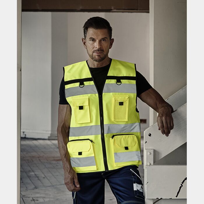 Yoko Hi-vis ripstop tool vest (HVW108) YK108 Hi-vis ripstop tool vest (HVW108) Thumbnail