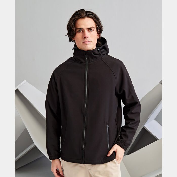 Hooded 2-layer softshell jacket Thumbnail