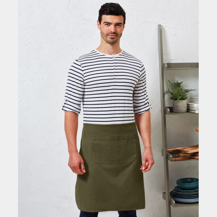Premier ‘Artisan’s choice’ double-pocket canvas apron PR181 ‘Artisan’s choice’ double-pocket canvas apron Thumbnail