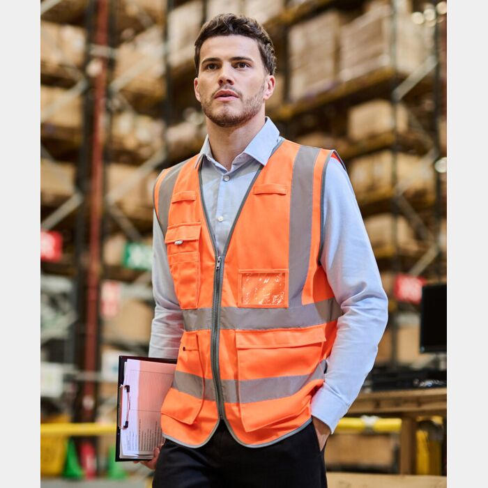 Regatta High Visibility Pro hi-vis executive vest RG469 Pro hi-vis executive vest Thumbnail