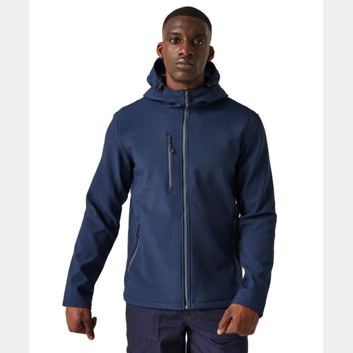 Regatta Professional Navigate 2-layer hooded softshell jacket RG594 Navigate 2-layer hooded softshell jacket Thumbnail