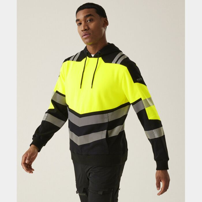 Regatta High Visibility Hi-Vis X-Pro Hoodie (Class 2) RG479 Hi-Vis X-Pro Hoodie (Class 2) Thumbnail