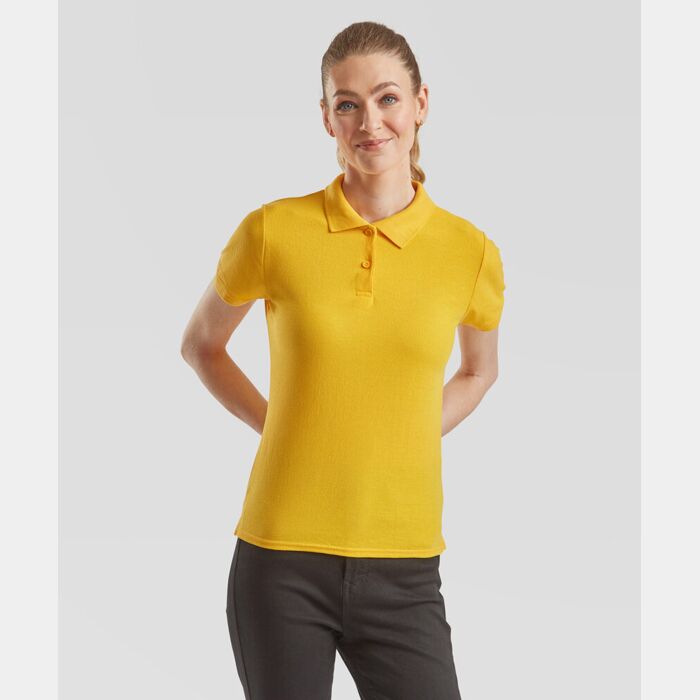 Fruit of the Loom Women's 65/35 polo SS212 Women's 65/35 polo Thumbnail