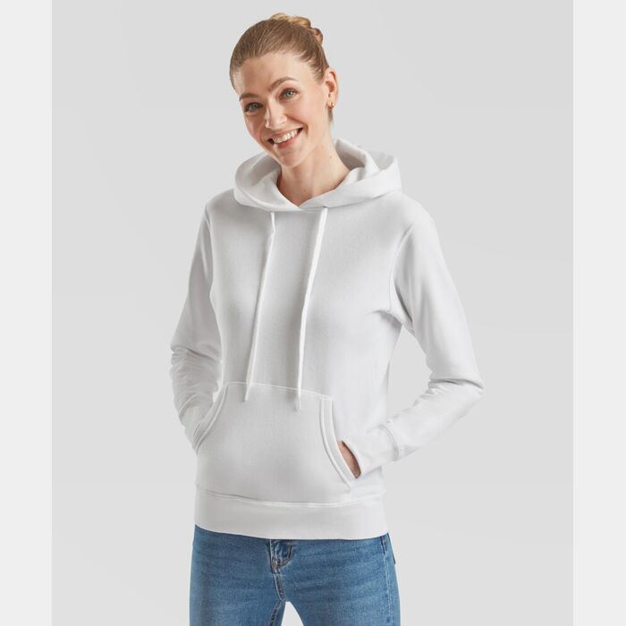 Fruit of the Loom Women's Classic 80/20 hooded sweatshirt SS038 Women's Classic 80/20 hooded sweatshirt Thumbnail