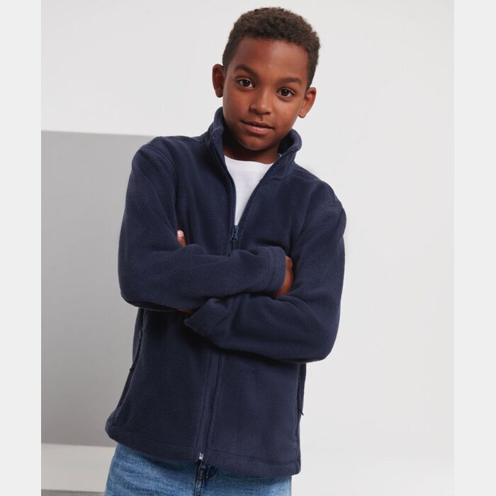 Russell Kids full-zip outdoor fleece 8700B Kids full-zip outdoor fleece Thumbnail