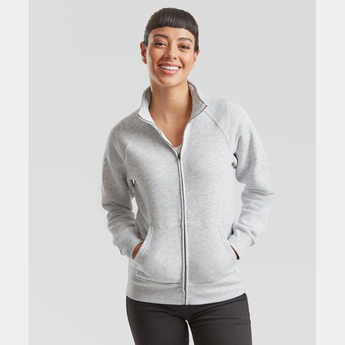 Fruit of the Loom Women's premium 70/30 sweatshirt jacket SS310 Women's premium 70/30 sweatshirt jacket Thumbnail