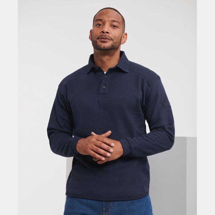 Russell Heavy-duty collar sweatshirt J012M Heavy-duty collar sweatshirt Thumbnail