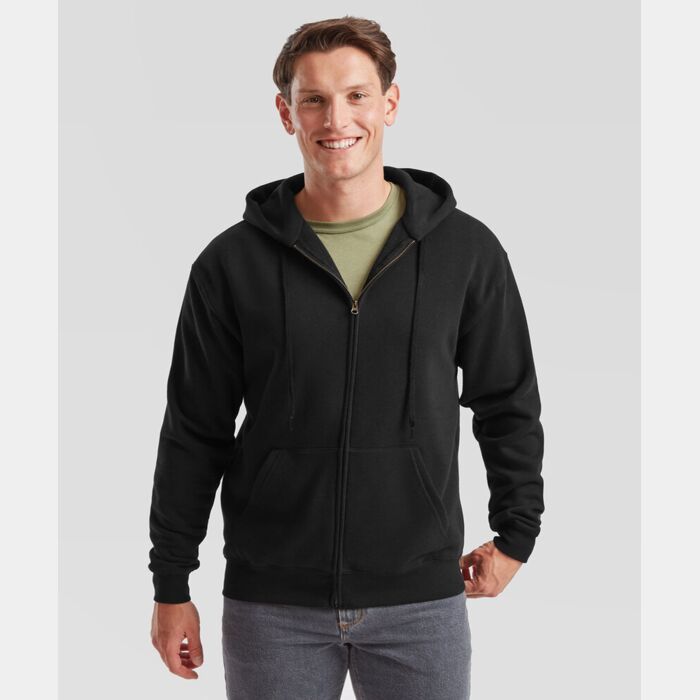 Fruit of the Loom Premium 70/30 hooded sweatshirt jacket SS822 Premium 70/30 hooded sweatshirt jacket Thumbnail