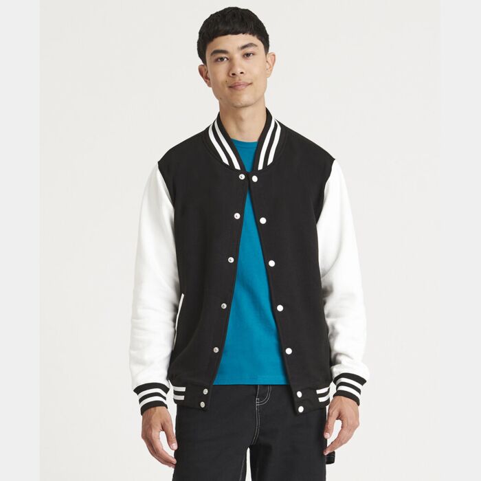 AWDis Just Hoods Varsity jacket JH043 Varsity jacket Thumbnail