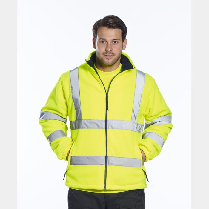 Hi-vis mesh-lined fleece (F300) Thumbnail