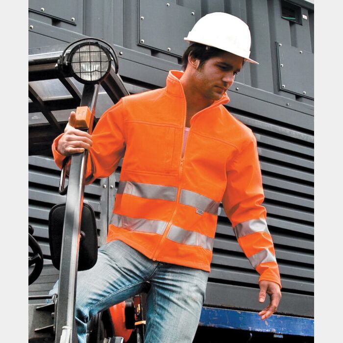 Result Safeguard High-viz softshell jacket R117A High-viz softshell jacket Thumbnail