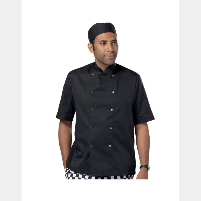 Dennys Short Sleeve Chef's Jacket DD08CS Short Sleeve Chef's Jacket Thumbnail