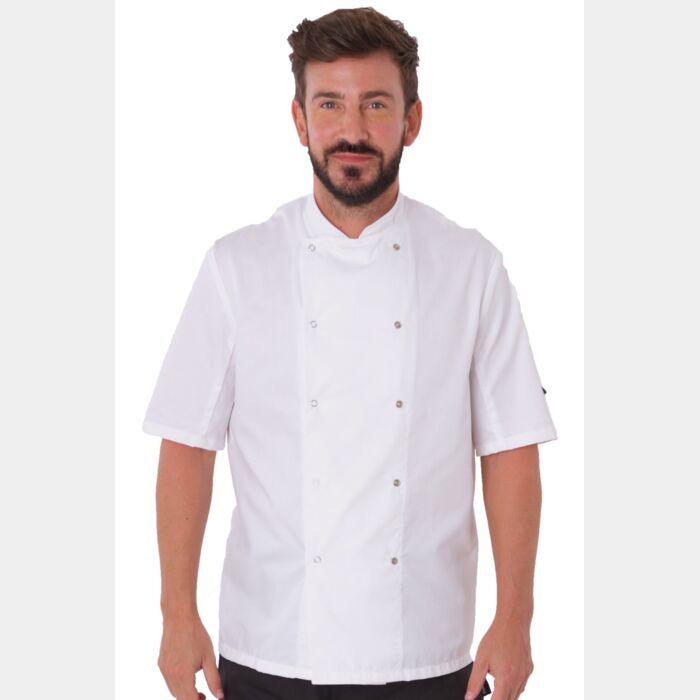 Dennys Short Sleeve Chef's Jacket DD08S Short Sleeve Chef's Jacket Thumbnail