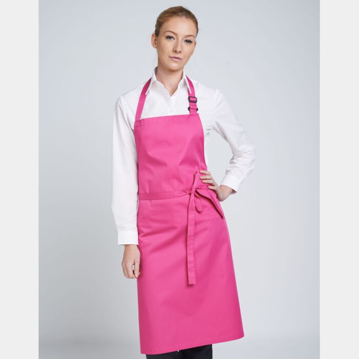Dennys Multi-Coloured Recycled Bib Apron DP200 Multi-Coloured Recycled Bib Apron Thumbnail