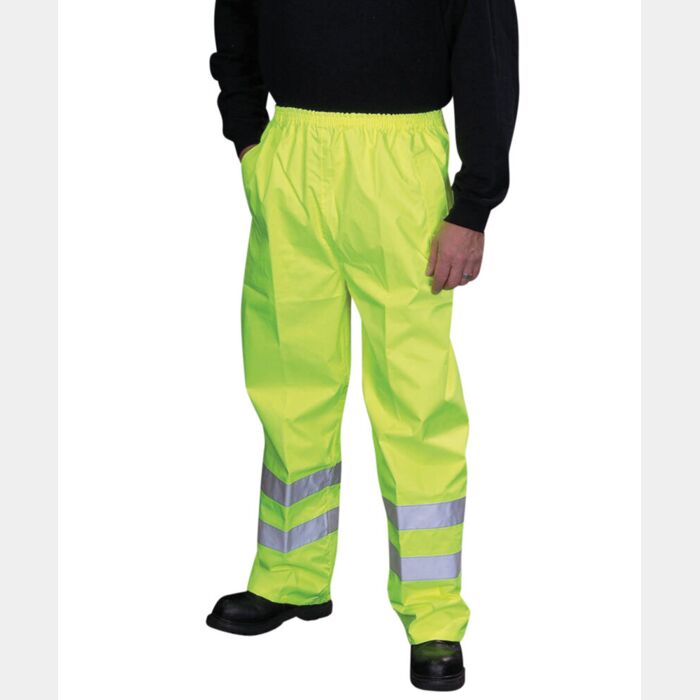 Yoko Hi-vis waterproof overtrousers (HVS461) YK070 Hi-vis waterproof overtrousers (HVS461) Thumbnail