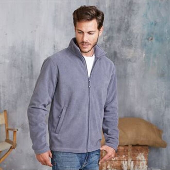 Zip-through microfleece jacket Thumbnail