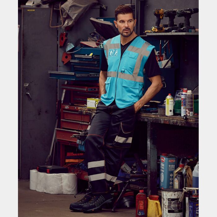 Yoko Multifunctional executive hi-vis waistcoat (HVW801) YK002 Multifunctional executive hi-vis waistcoat (HVW801) Thumbnail