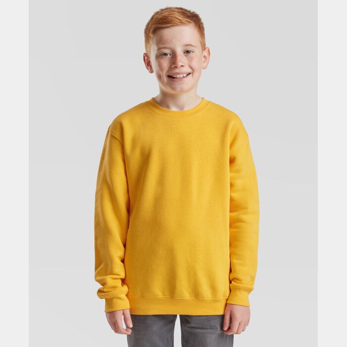 Fruit of the Loom Kids premium set-in sweatshirt SS801 Kids premium set-in sweatshirt Thumbnail