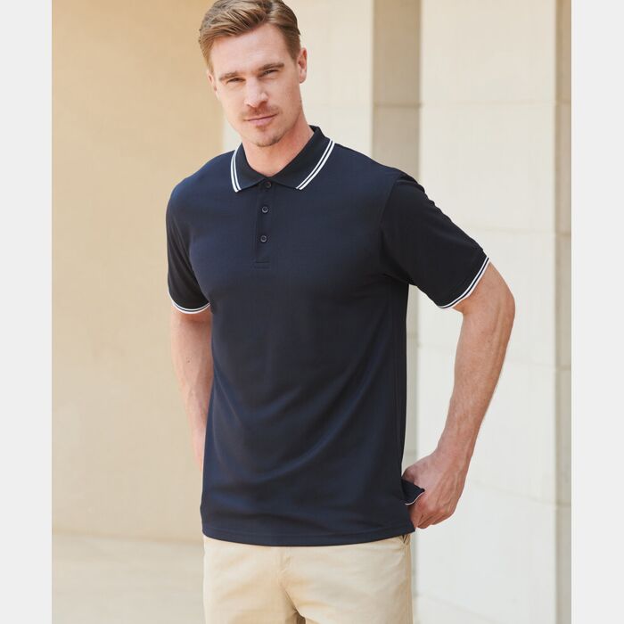 Double tipped Coolplus® polo shirt Thumbnail
