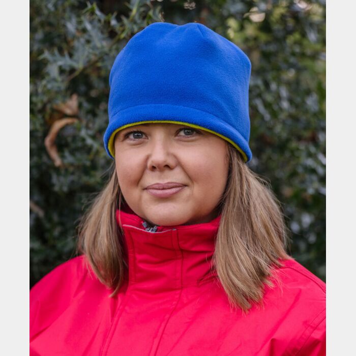 Result Winter Essentials Reversible fleece skull hat R374X Reversible fleece skull hat Thumbnail