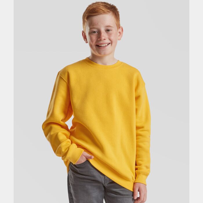 Fruit of the Loom Fruit of the Loom Kids Premium Drop Shoulder Sweatshirt SSE9B Fruit of the Loom Kids Premium Drop Shoulder Sweatshirt Thumbnail