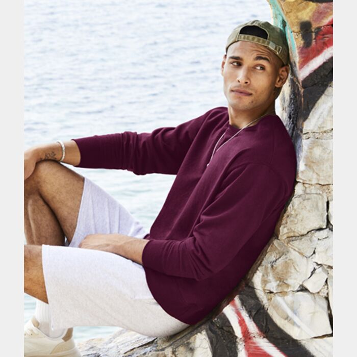 Fruit of the Loom Fruit of the Loom Lightweight Drop Shoulder Sweatshirt SS123 Fruit of the Loom Lightweight Drop Shoulder Sweatshirt Thumbnail