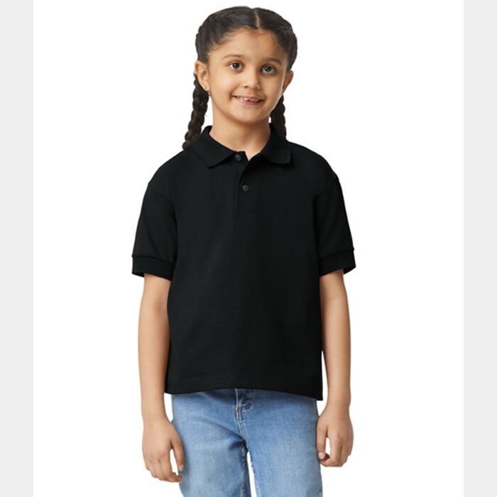 Gildan Kids DryBlend® Jersey Polo Shirt Thumbnail