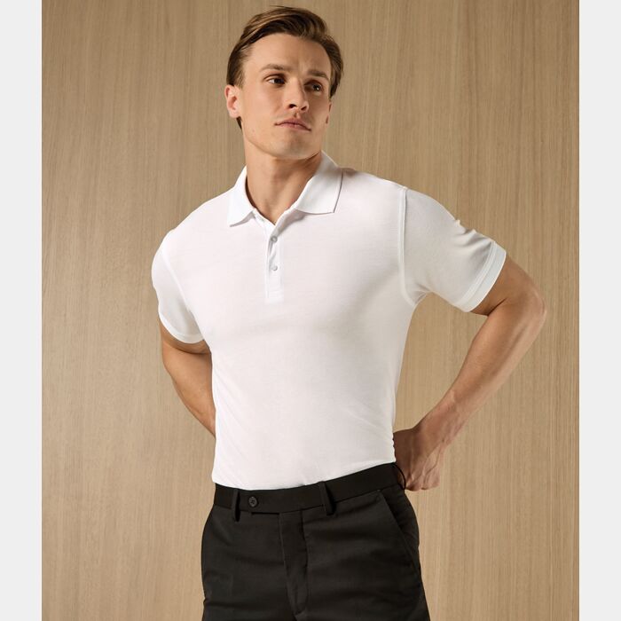 Kustom Kit Klassic Slim Fit Poly/Cotton Piqué Polo Shirt Thumbnail