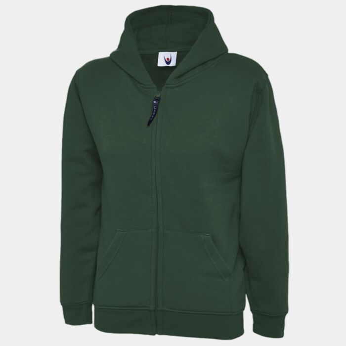 Uneek Childrens Classic Full Zip Hooded Sweatshirt UC506 Childrens Classic Full Zip Hooded Sweatshirt Thumbnail