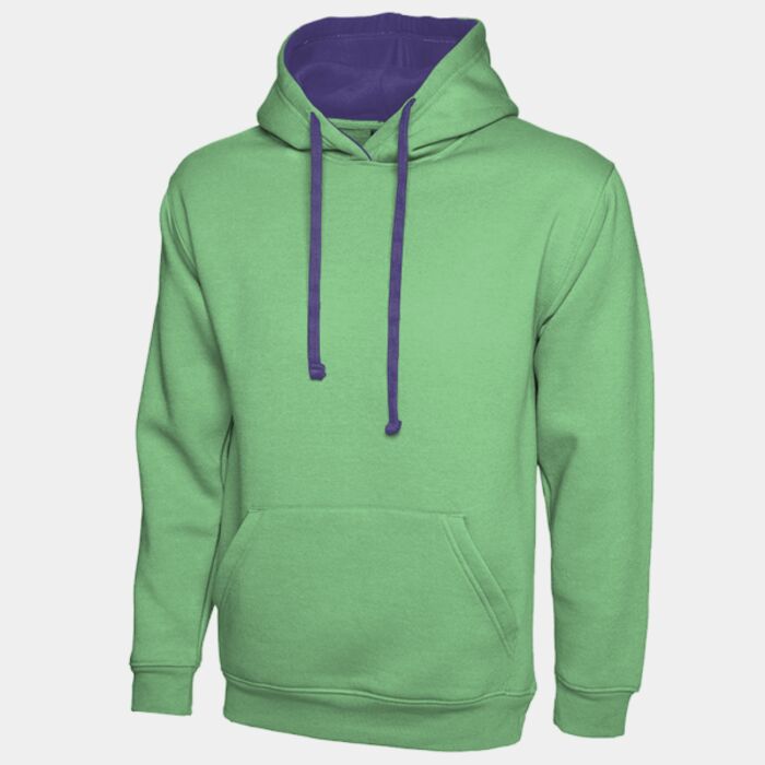 Uneek Contrast Hooded Sweatshirt UC507 Contrast Hooded Sweatshirt Thumbnail