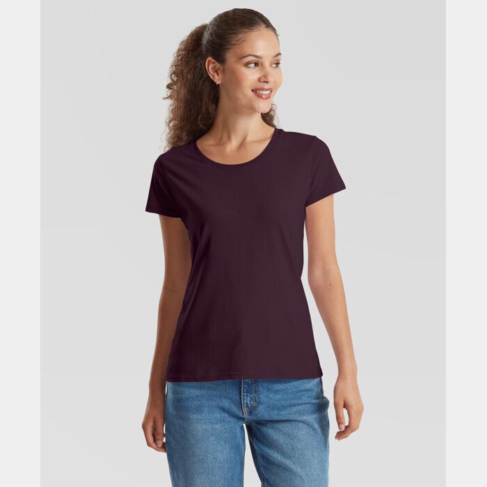 Fruit of the Loom Women's Iconic 195 ringspun premium t-shirt SS424 Women's Iconic 195 ringspun premium t-shirt Thumbnail