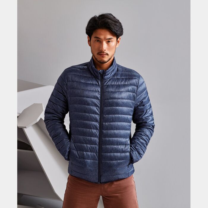 Melange padded jacket Thumbnail