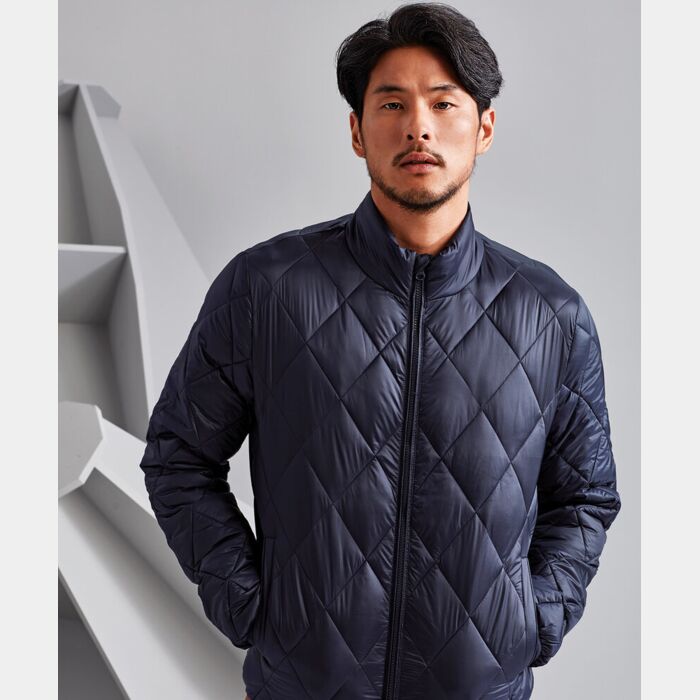 Diamond pane padded Jacket Thumbnail