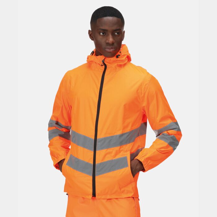 Regatta High Visibility High-vis pro pack-away jacket RG385 High-vis pro pack-away jacket Thumbnail