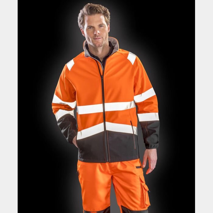 Result Safeguard Printable safety softshell jacket R450X Printable safety softshell jacket Thumbnail