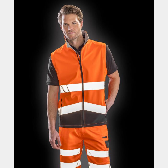 Result Safeguard Printable safety softshell gilet R451X Printable safety softshell gilet Thumbnail