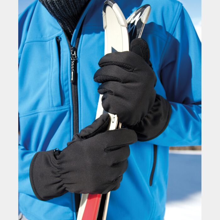 Result Winter Essentials Softshell thermal glove R364X Softshell thermal glove Thumbnail