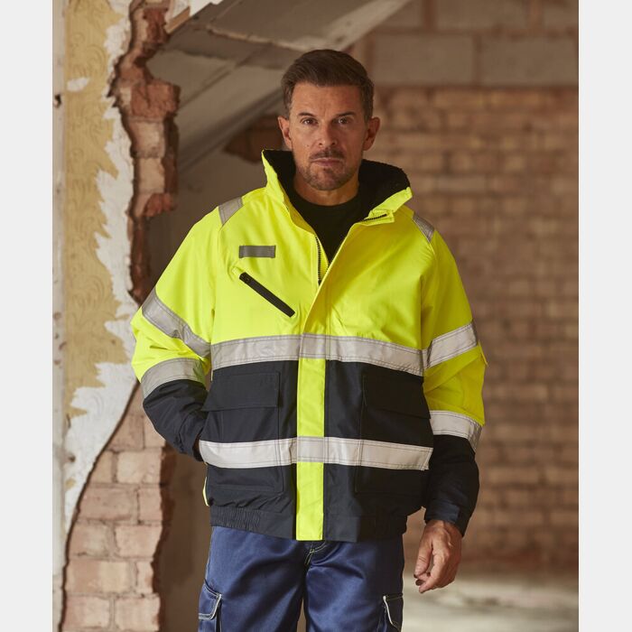 Yoko Hi-vis fontaine flight jacket (HVP209) YK035 Hi-vis fontaine flight jacket (HVP209) Thumbnail