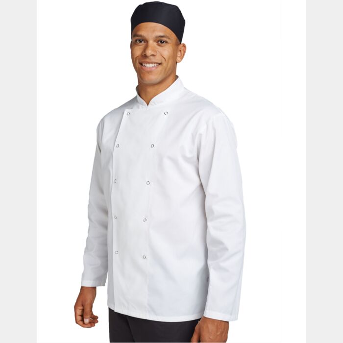 Dennys Budget Long Sleeve Chefs Jacket DD70 Budget Long Sleeve Chefs Jacket Thumbnail
