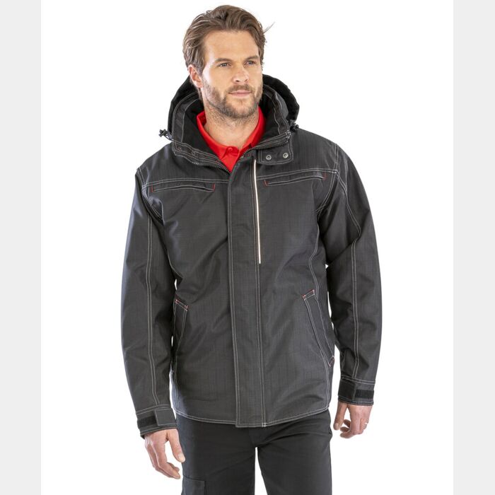 Result Denim texture rugged jacket R326X Denim texture rugged jacket Thumbnail