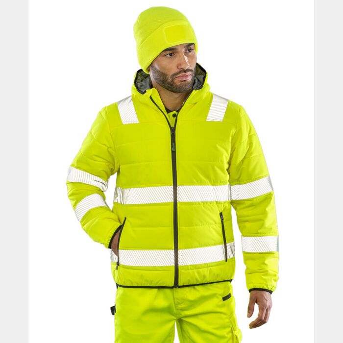 Result Genuine Recycled Recycled ripstop padded safety jacket R500X Recycled ripstop padded safety jacket Thumbnail