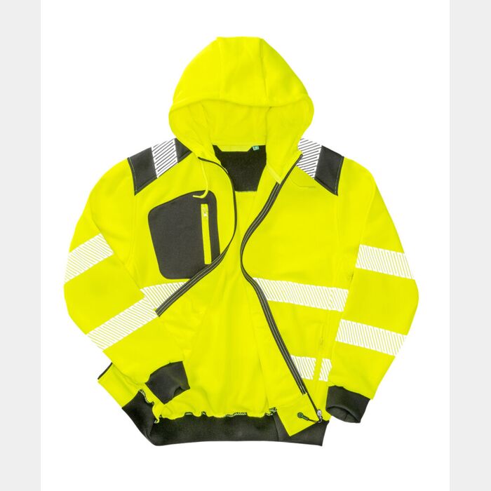 Result Genuine Recycled Recycled robust zipped safety hoodie R503X Recycled robust zipped safety hoodie Thumbnail