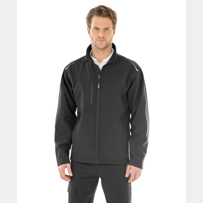 Result Genuine Recycled Recycled 3-layer printable softshell jacket R900X Recycled 3-layer printable softshell jacket Thumbnail