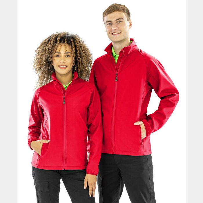 Result Genuine Recycled Women's recycled 2-layer printable softshell jacket R901F Women's recycled 2-layer printable softshell jacket Thumbnail
